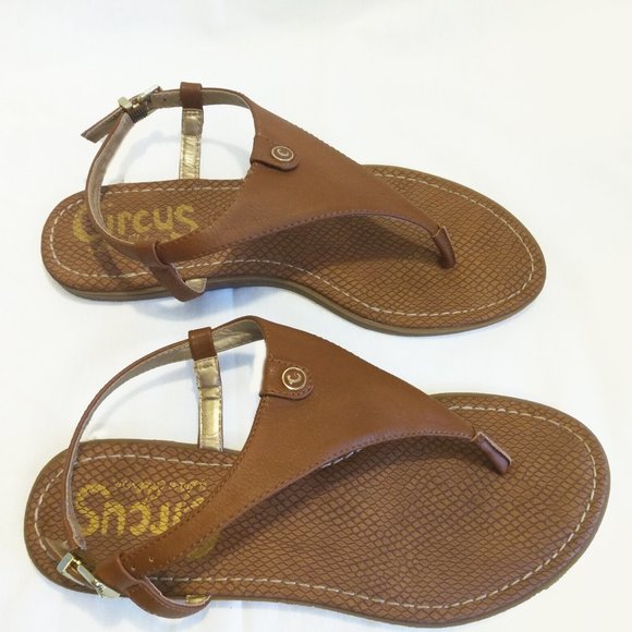 Circus by Sam Edelman Women's Carolina Sling Back Flat Sandals-Size 7 - Picture 4 of 10